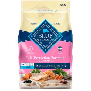 Blue Buffalo Life Protection Formula Natural Adult Small Breed Dry Dog Food, Chicken & Brown Rice Re