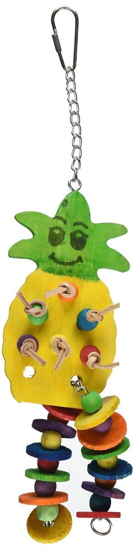 Play On Bird Toy Pineapple