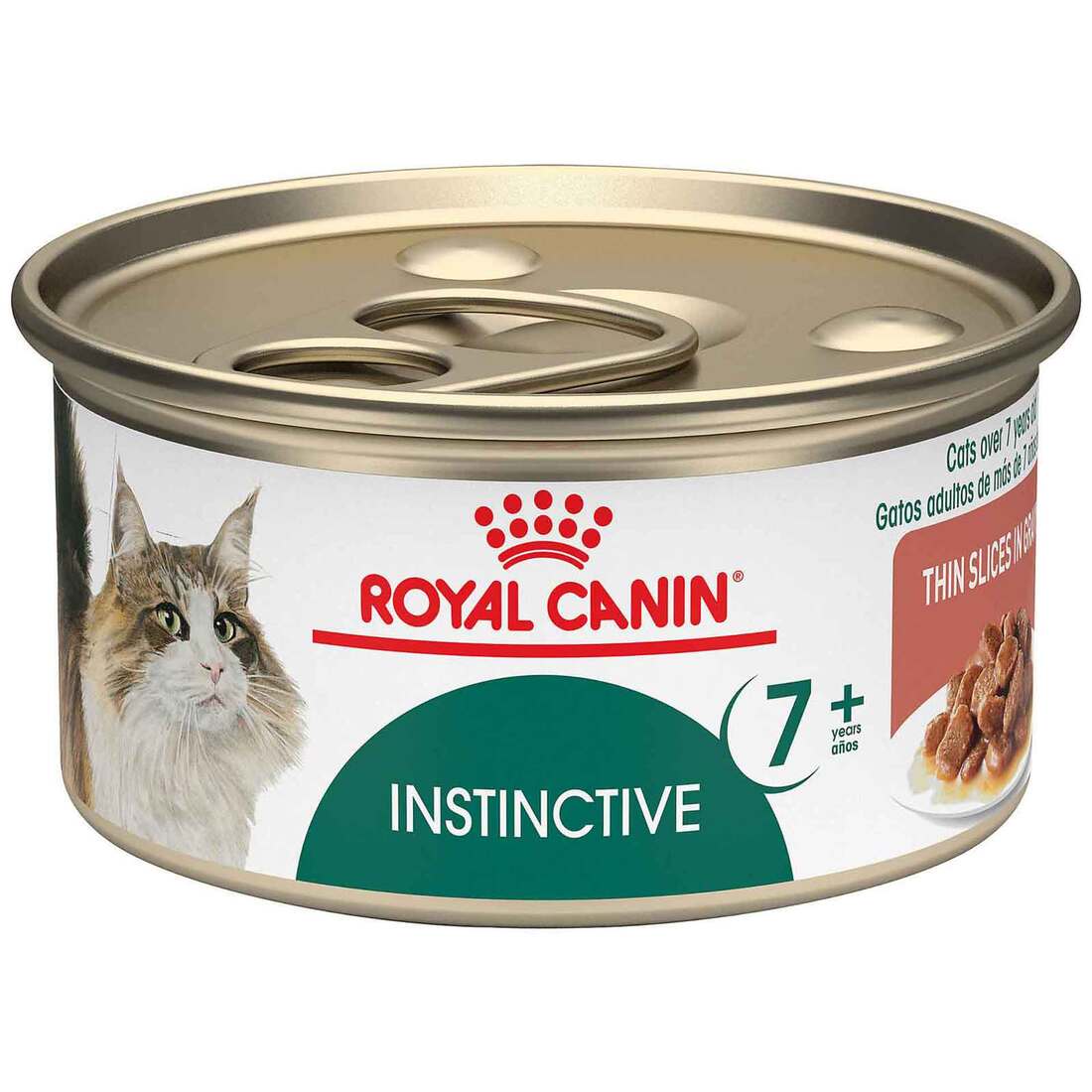 Royal Canin? Feline Care Nutrition? Wet Cat Food, Senior Instinctive 7+ Thin Slices in Gravy, 3 Ounc