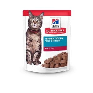 Hill's Science Diet Adult Wet Cat Food, Ocean Fish, 2.8 Ounces