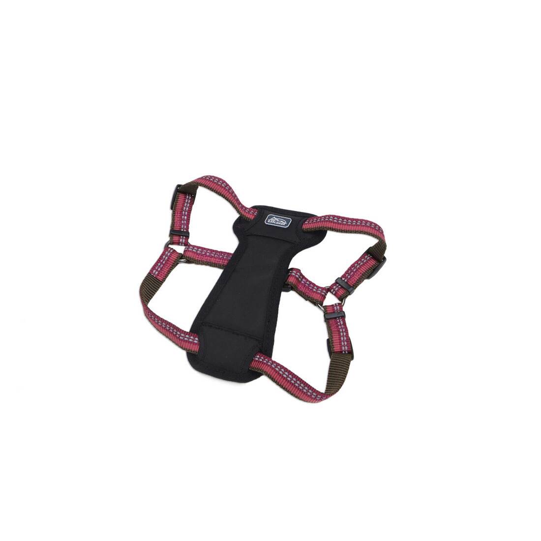 K9 Explorer Reflective Adjustable Padded Dog Harness, Berry - Image 4