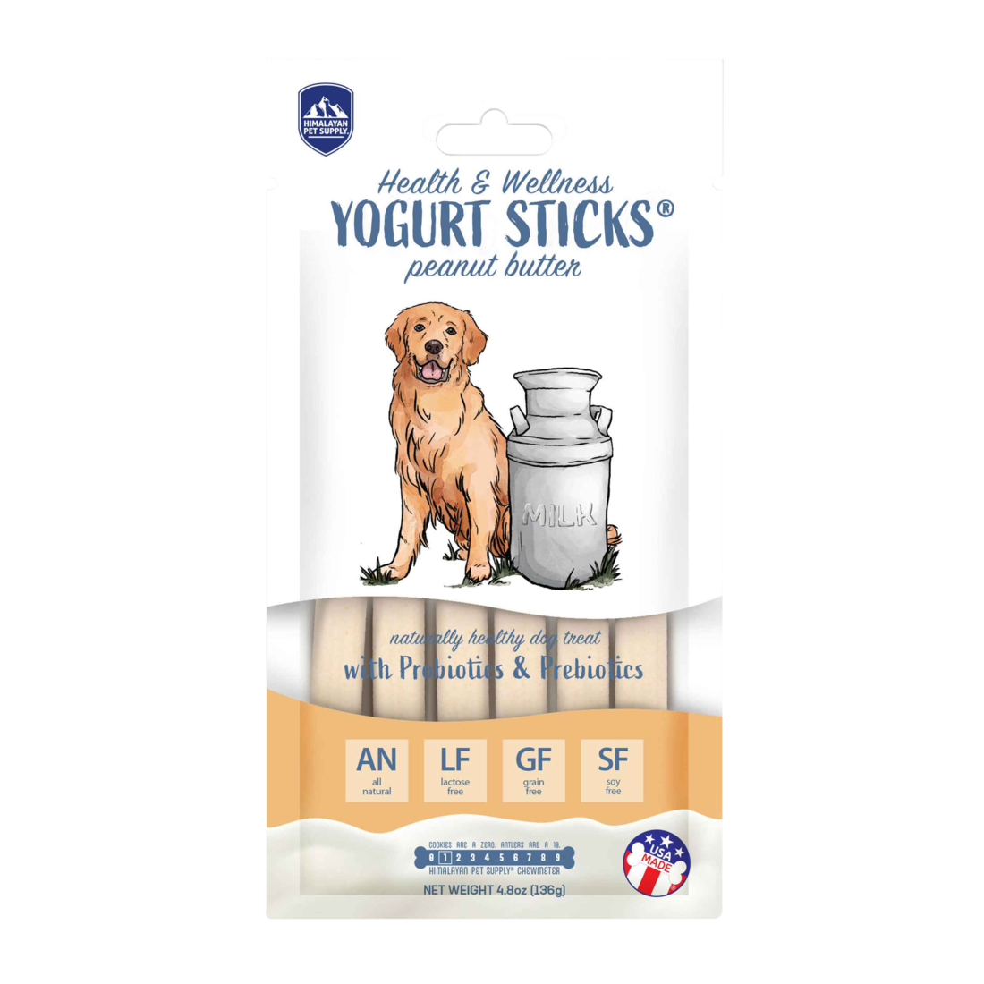 Himalayan Dog Chew Yogurt Stick Peanut Butter