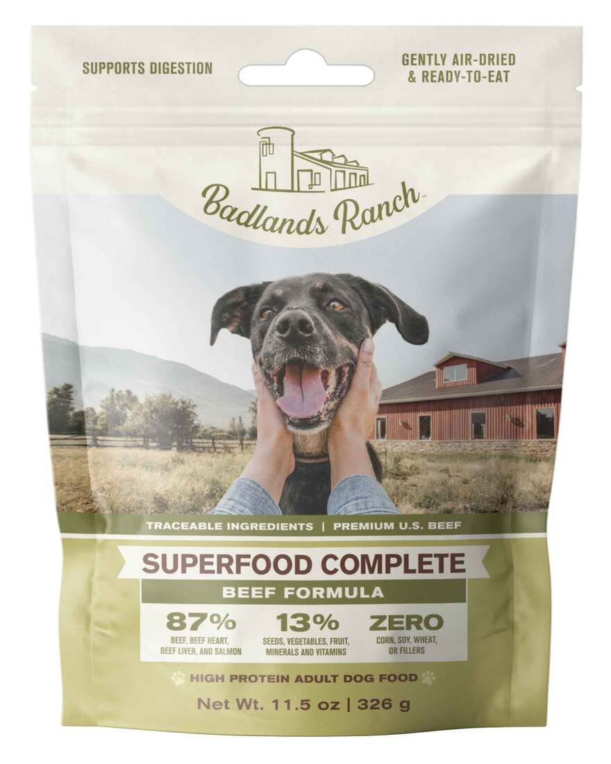 Badlands Ranch Superfood Complete Beef Dog Food - Image 2