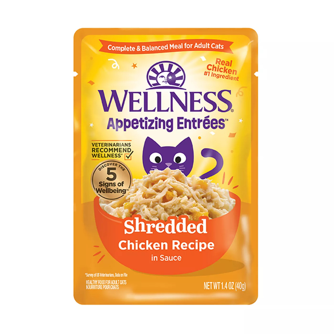 Wellness Appetizing Entrées™ Shredded Natural Wet Cat Food - Image 4