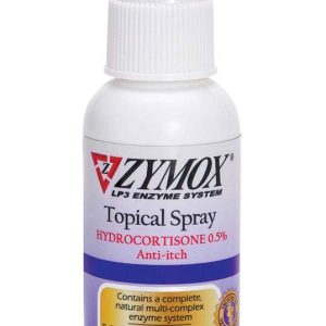 ZYMOX Topical Spray With 0.5% Hydrocortisone, 2 Ounces