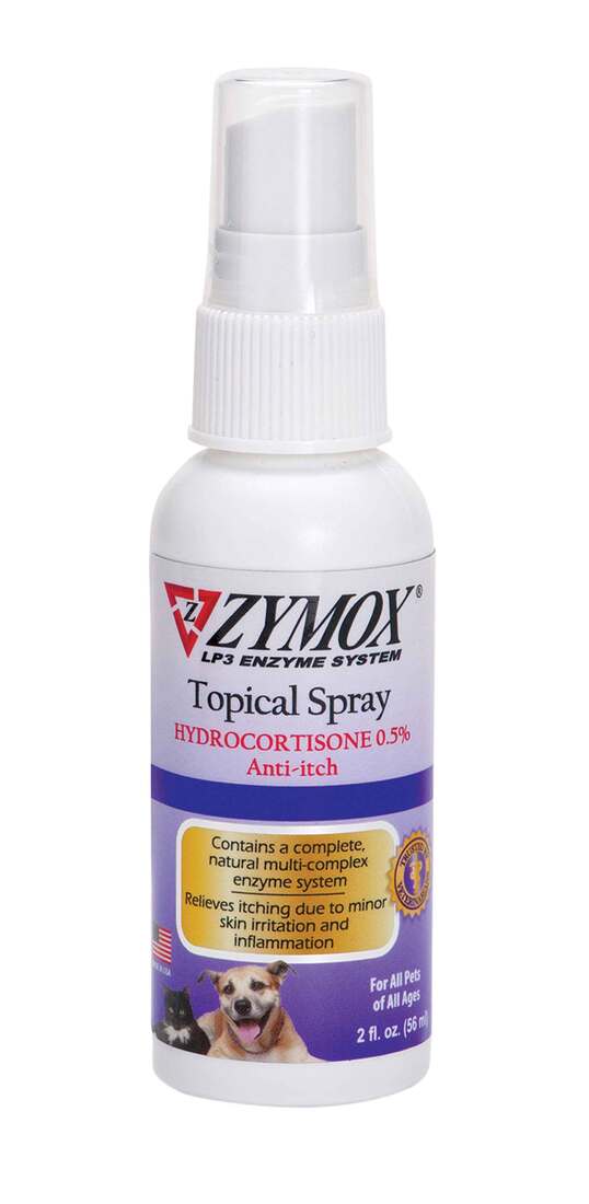ZYMOX Topical Spray With 0.5% Hydrocortisone, 2 Ounces
