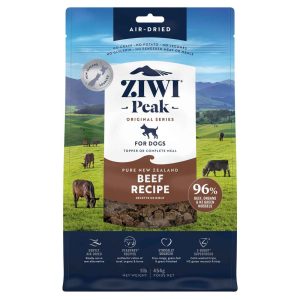 Ziwi Peak Air-Dried Dry Dog Food, Beef Recipe, 16 Ounces