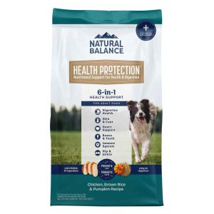 Natural Balance Health Protection Dry Dog Food, Chicken, Brown Rice & Pumpkin Recipe
