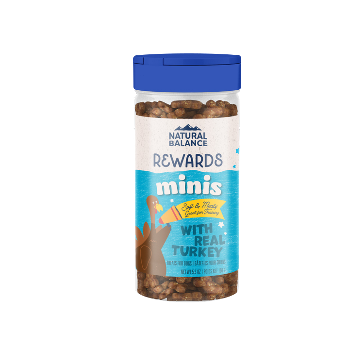 Natural Balance® Rewards Minis with Real Turkey Recipe Dog Treats, 5.3 Ounces