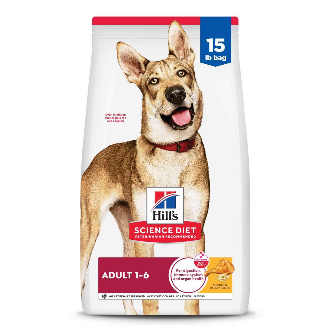 Hill's Science Diet Adult Dry Dog Food, Chicken & Barley Recipe - Image 2