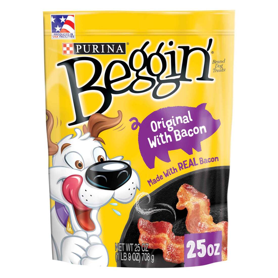 Purina Beggin' Strips Real Meat Dog Treats, Original With Bacon