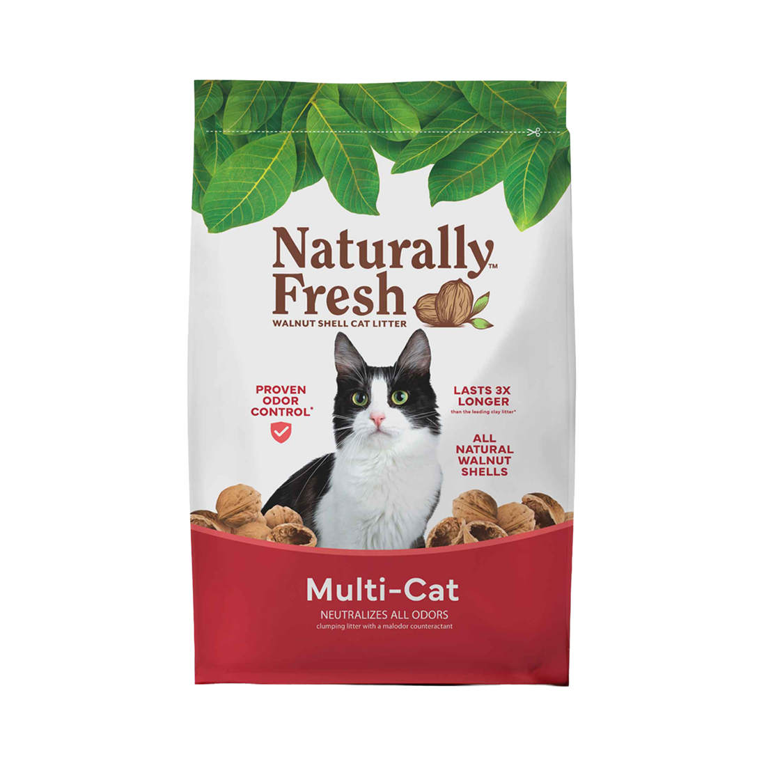 Naturally Fresh Clumping Walnut Litter Multi-Cat - Image 2
