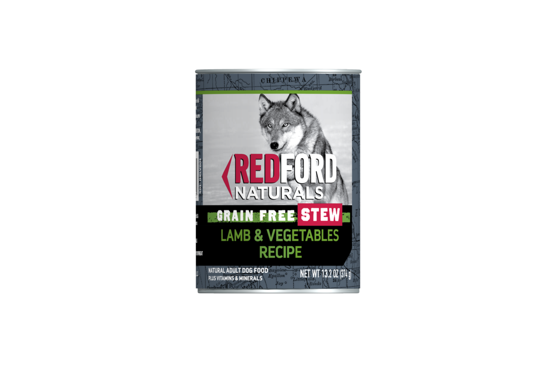 Redford Naturals Grain Free Stew Lamb & Vegetables Recipe Adult Wet Dog Food, 13.2 Ounces