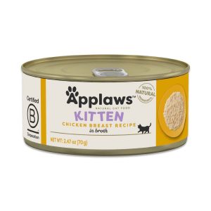 Applaws Natural Wet Kitten Food, Chicken, 2.47 Ounces