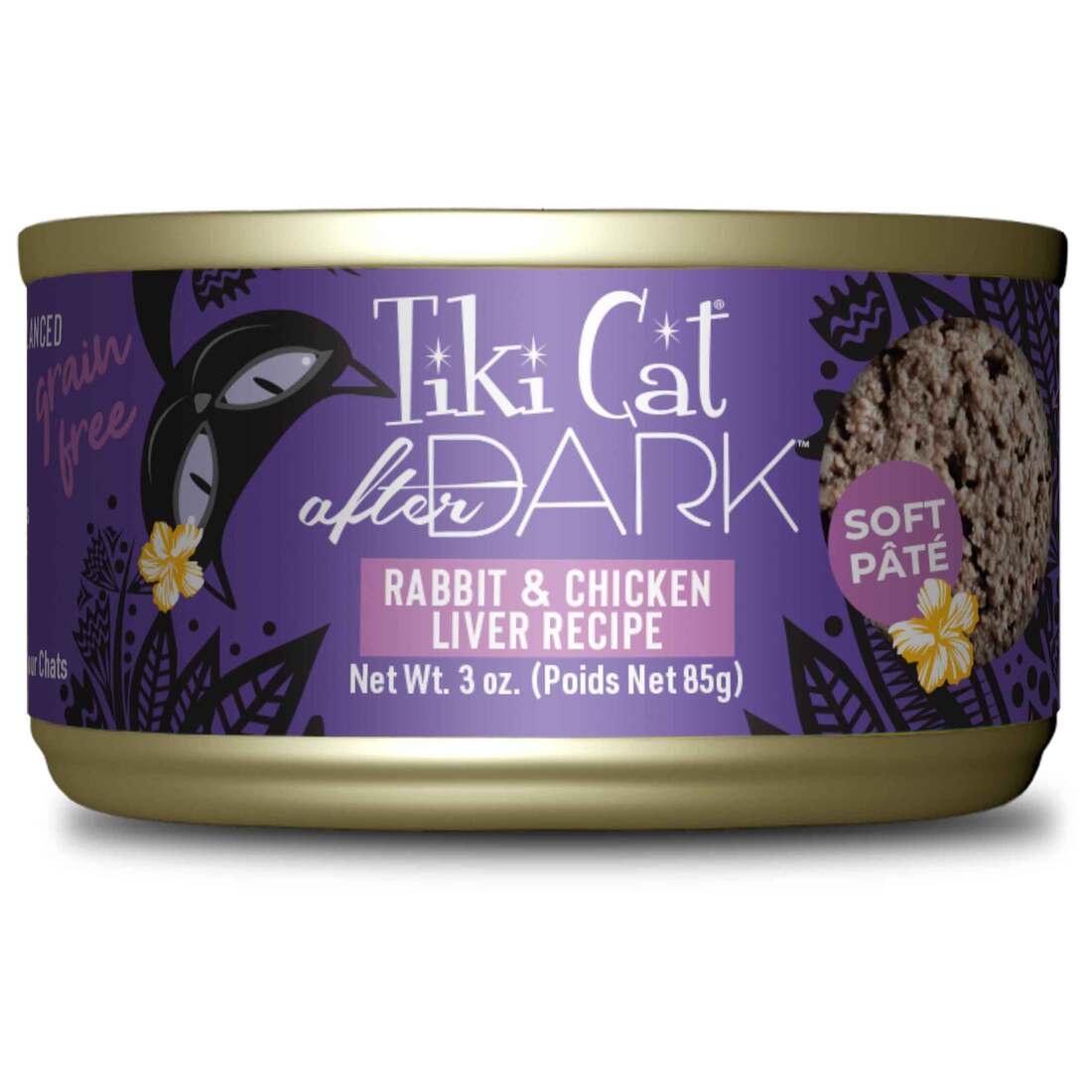 Tiki Cat After Dark Pate Wet Cat Food