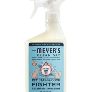 Mrs. Meyer's Clean Day Pet Stain & Odor Fighter, Coconut Leaf Scent, 16 Ounces