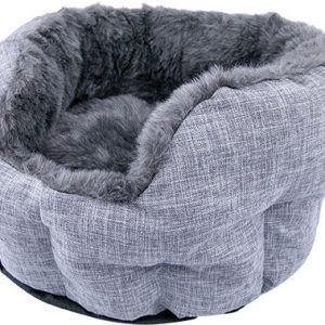 Play On Cat Bed Tall Tufted, Gray