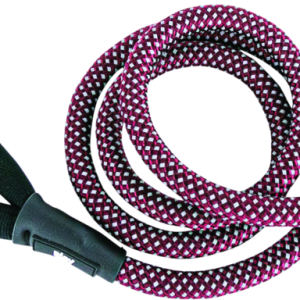 Play On Adventure Reflective Rope Dog Leash, Wine, One Size