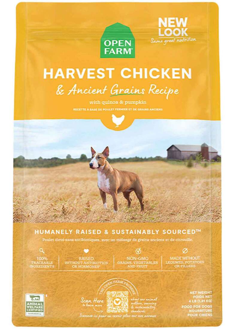 Open Farm Harvest Chicken & Ancient Grains Recipe Dry Dog Food - Image 2