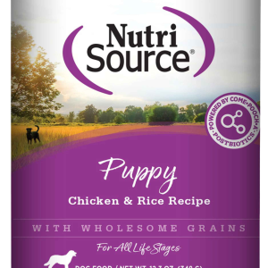 NutriSource Wet Puppy Food, Chicken and Rice, 12.3 Ounces
