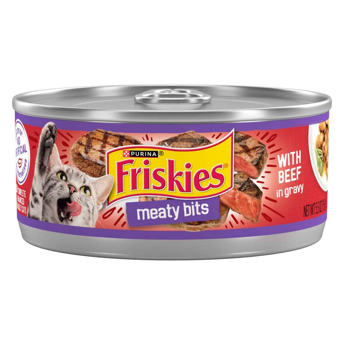 Purina Friskies Meaty Bits Wet Cat Food - Image 3