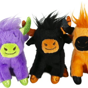 Play On Halloween Highland Cow Cat Toy, Assorted, 1 Each
