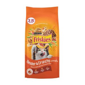 Purina Friskies Tender and Crunch'd With Flavors of Chicken, Beef, Carrots and Green Beans - 3.15 Po