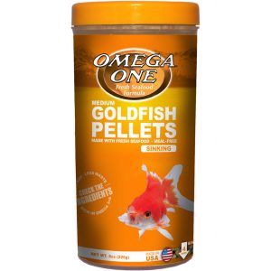 Omega One Goldfish Pellets Medium, 8 Ounces
