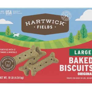 Hartwick Fields Large Baked Biscuits, Original, 10 Pounds