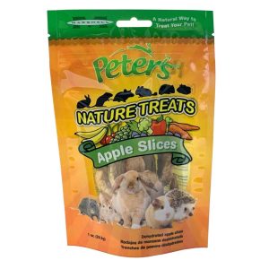 Peter's Natural Treats Apple Slices, 1 ounce