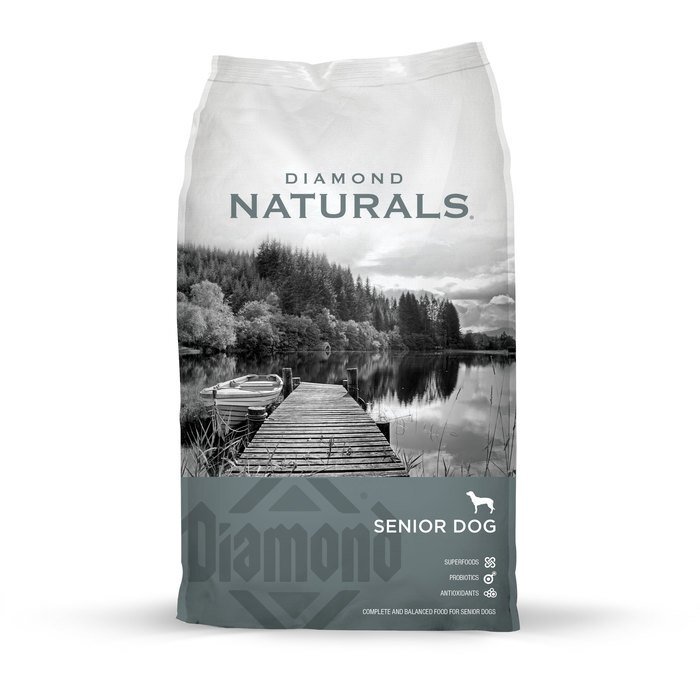 Diamond Naturals Senior Dog Chicken, Egg & Oatmeal Formula, 35 Pounds