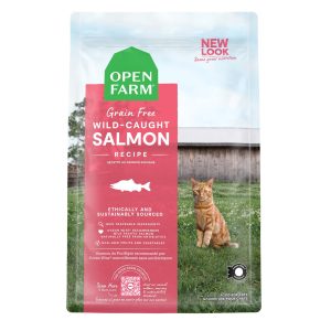 Open Farm Wild Caught Salmon Dry Cat Food, 8 Pounds
