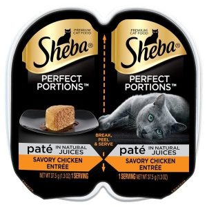 Sheba Perfect Portions Savory Chicken Entree Cat Food, 2.65 Ounces