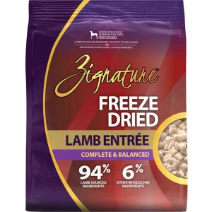Zignature Lamb Entree Freeze Dried Dog Food