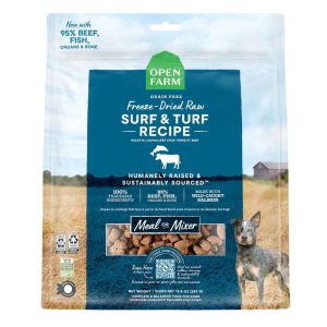 Open Farm Freeze Dried Morsels Dry Dog Food, Surf and Turf, 22 Ounces