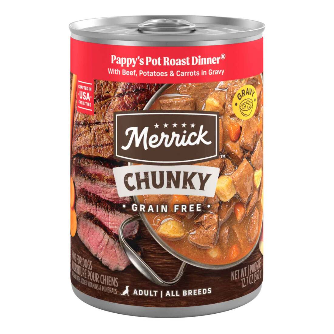 Merrick Chunky Grain Free Wet Dog Food