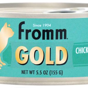 Fromm Gold Adult Pate Wet Cat Food, Chicken, Duck, and Salmon, 5.5 Ounces