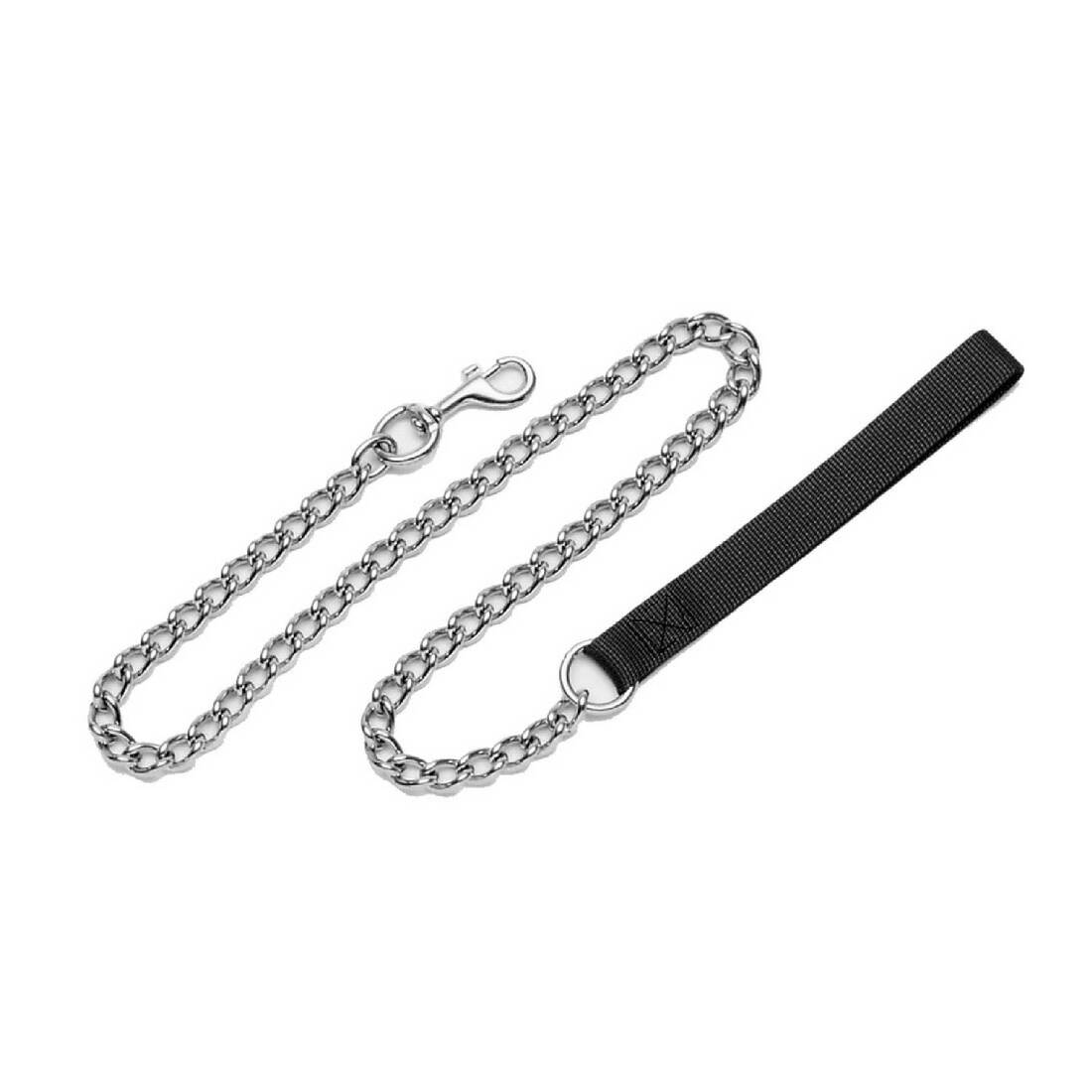 Coastal Titan® Chain Dog Leash with Nylon Handle - Image 2