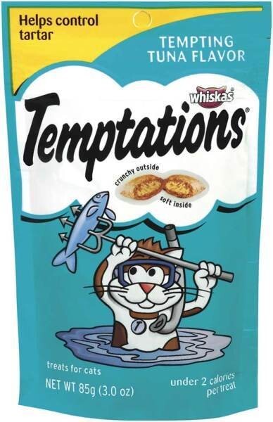 Temptations Classic Treats for Cats Tempting Tuna Flavor, 3 Ounces