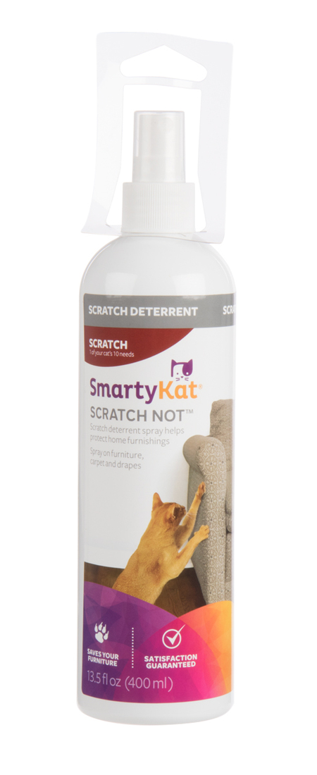 SmartyKat Training Spray Scratch Not Deterrent for Cats, 13.5 Ounces