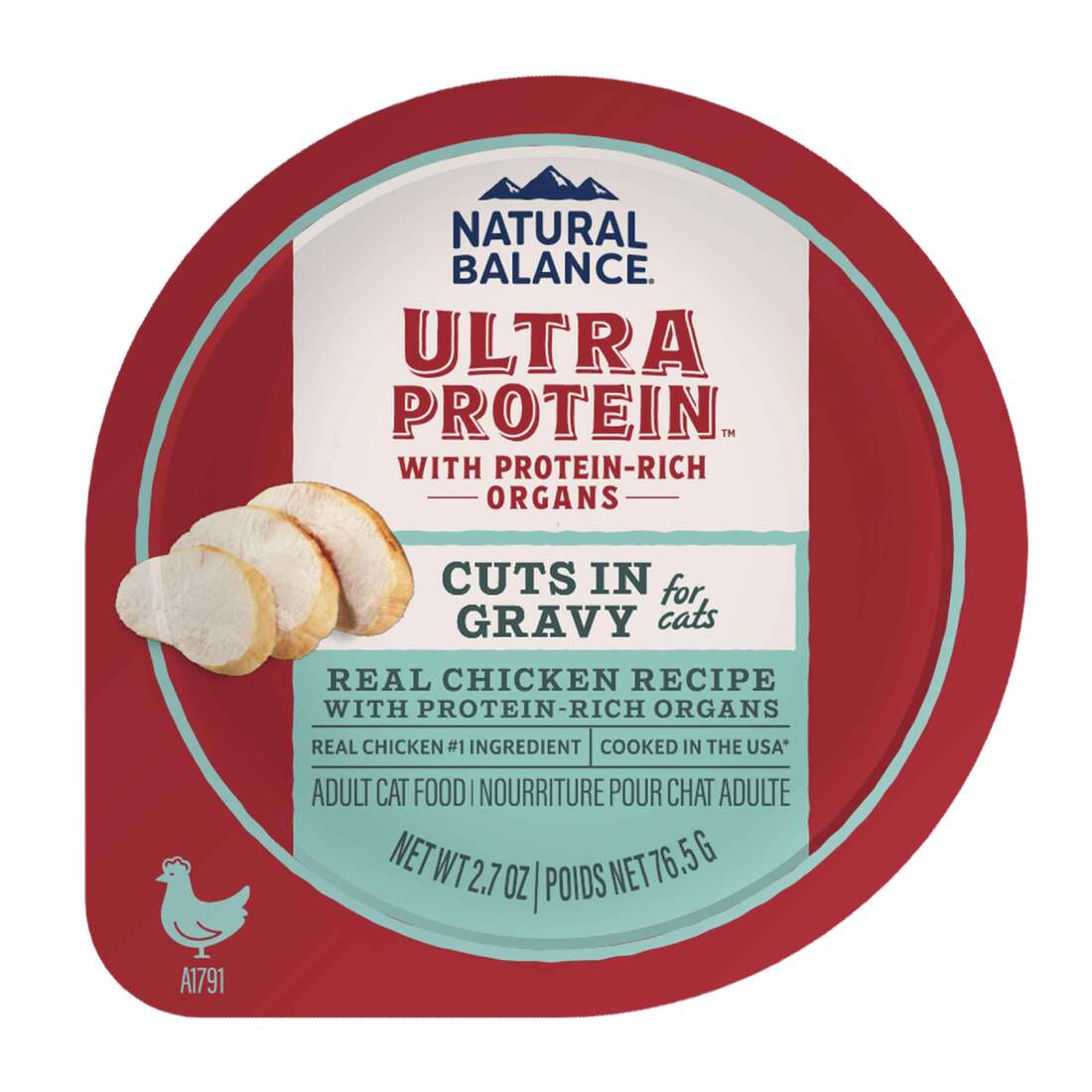 Natural Balance Ultra Protein Wet Cat Food, Cuts in Gravy - Image 2