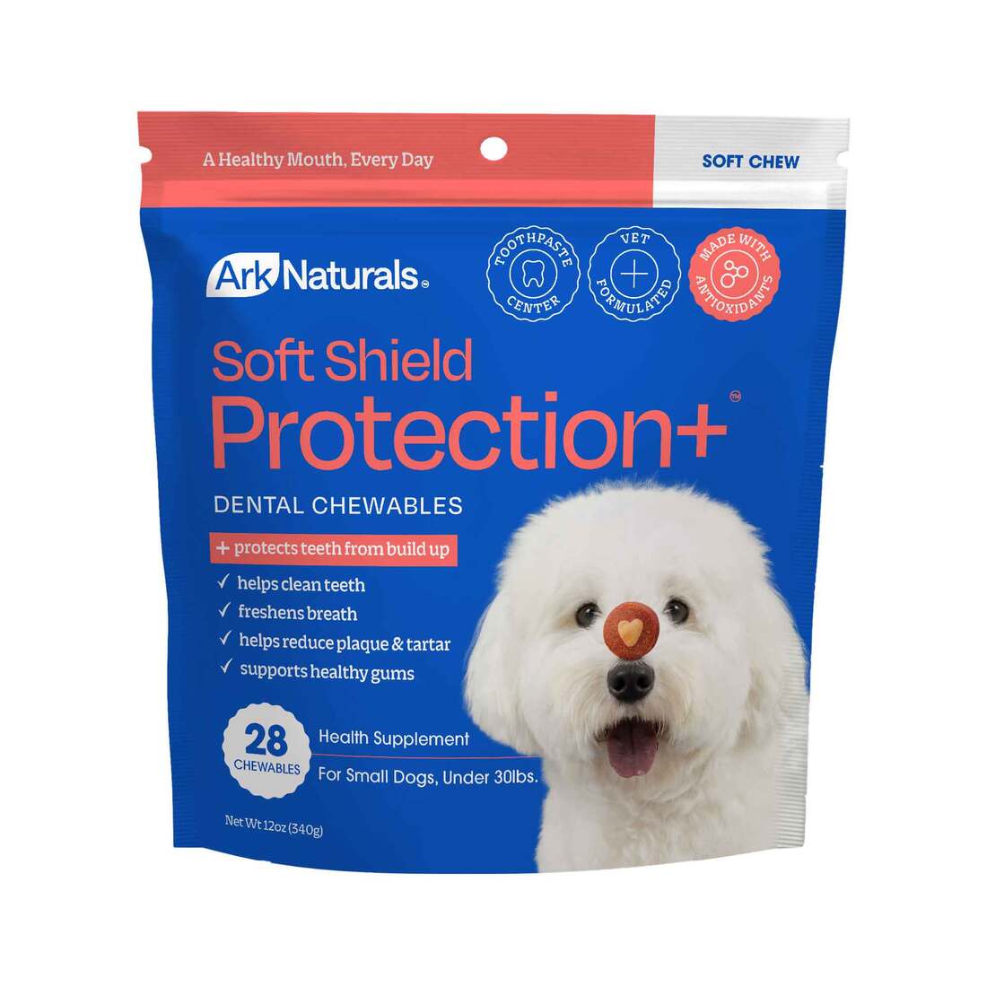 Ark Naturals Soft Shield Protection+ Brushless Toothpaste, Small