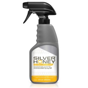 Silver Honey Spray Gel Hot Spot/Wound Care For All Animals, 8 Ounces