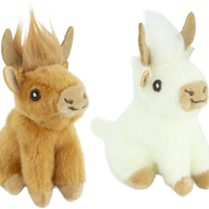 Play On Highland Cow Cat Toy, 3 Inches, Assorted, 1 Each