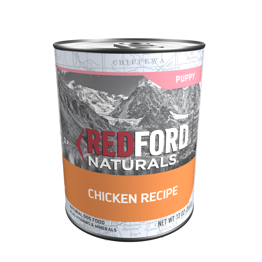 Redford Naturals Puppy Chicken Recipe Wet Dog Food, 13 Ounces