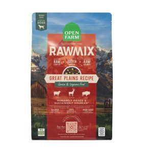 Open Farm RawMix Great Plains Grain-Free Dry Dog Food, 20 Pounds