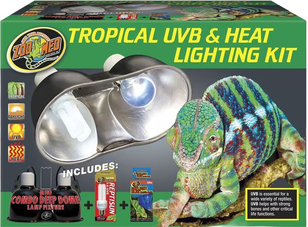 Zoo Med Tropical UVB/Heat Lighting Kit