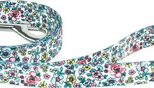 Play On Dog Leash, Sketch Floral