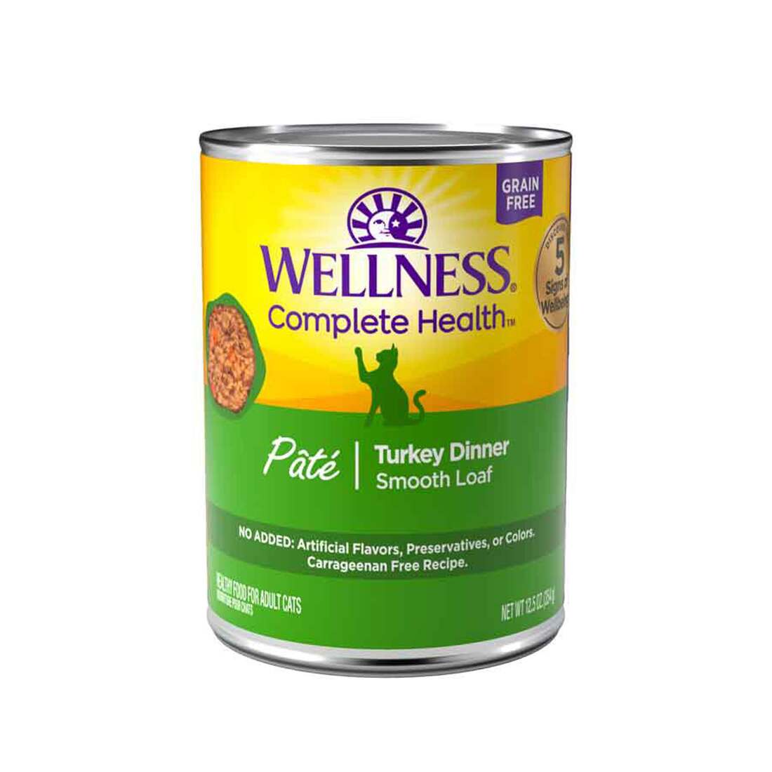 Wellness Complete Health Grain Free Canned Cat Food, Pate - Image 7