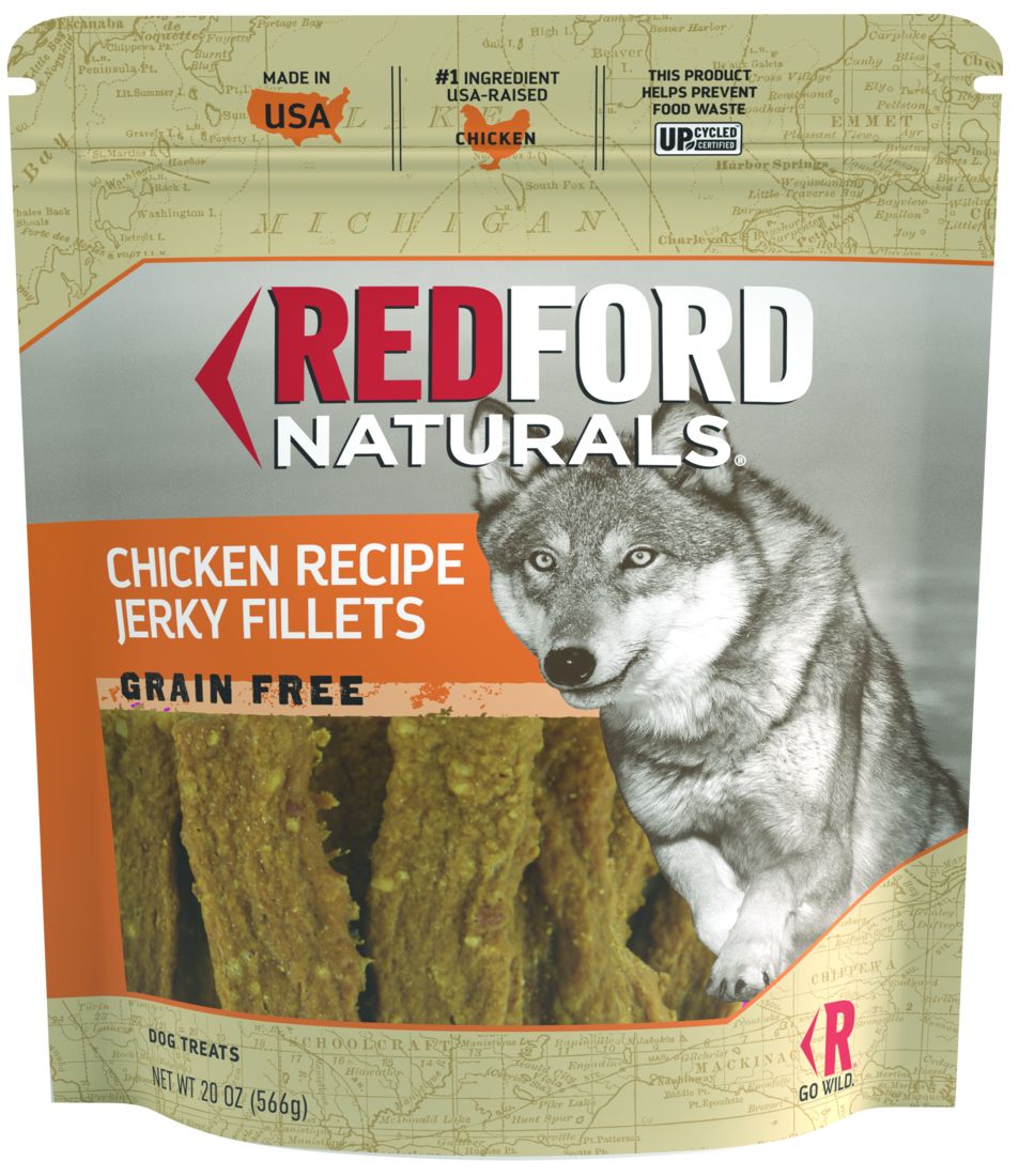 Redford Naturals Adult Grain Free Jerky Fillets Dog Treat, Chicken Recipe - Image 2